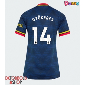 Arsenal Viktor Gyokeres #14 Udebanetrøje Dame 2026-27 Kort ærmer Arsenal Viktor Gyokeres #14 Udebanetrøje Dame 2026-27 Kort ærmer